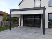 Pergola aluminiowa lamelowa bioklimatyczna altana ogrodowa 4x3 400x300