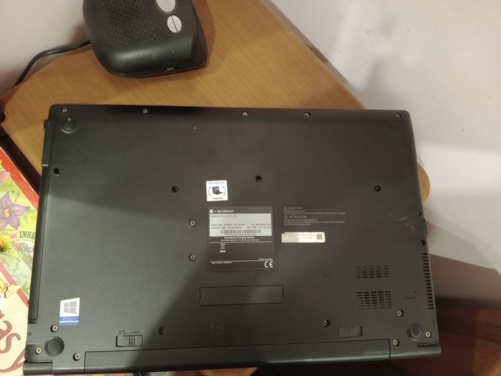 Toshiba Satellite Pro A50-F-103 intel core i3-8145U 2.10Hz