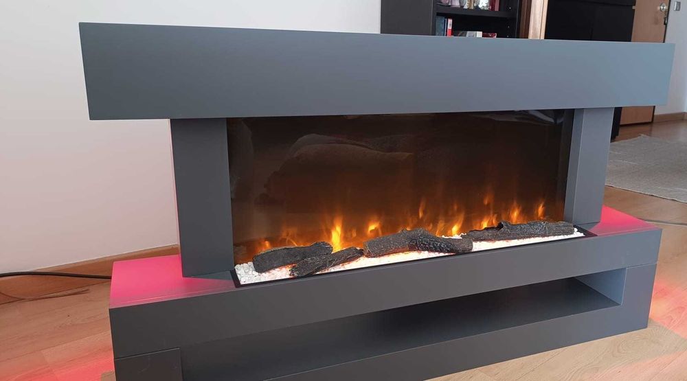 Klarstein – Lareira Elétrica de Parede (Como Nova)