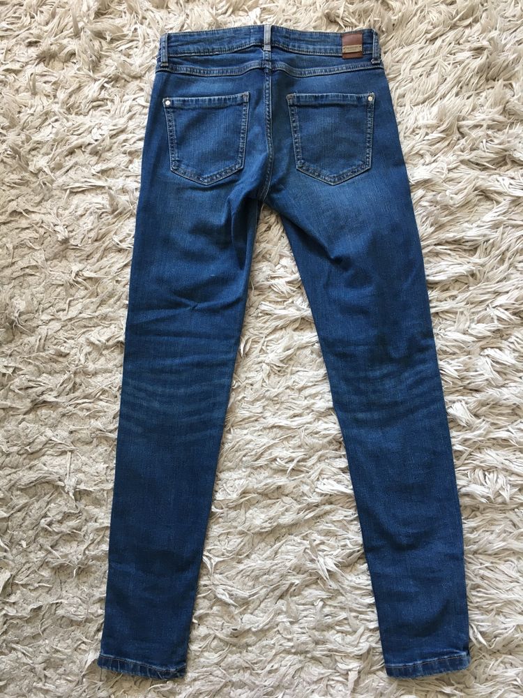 Zara Z1975 Denim spodnie  damskie jeansy rurki eur 34