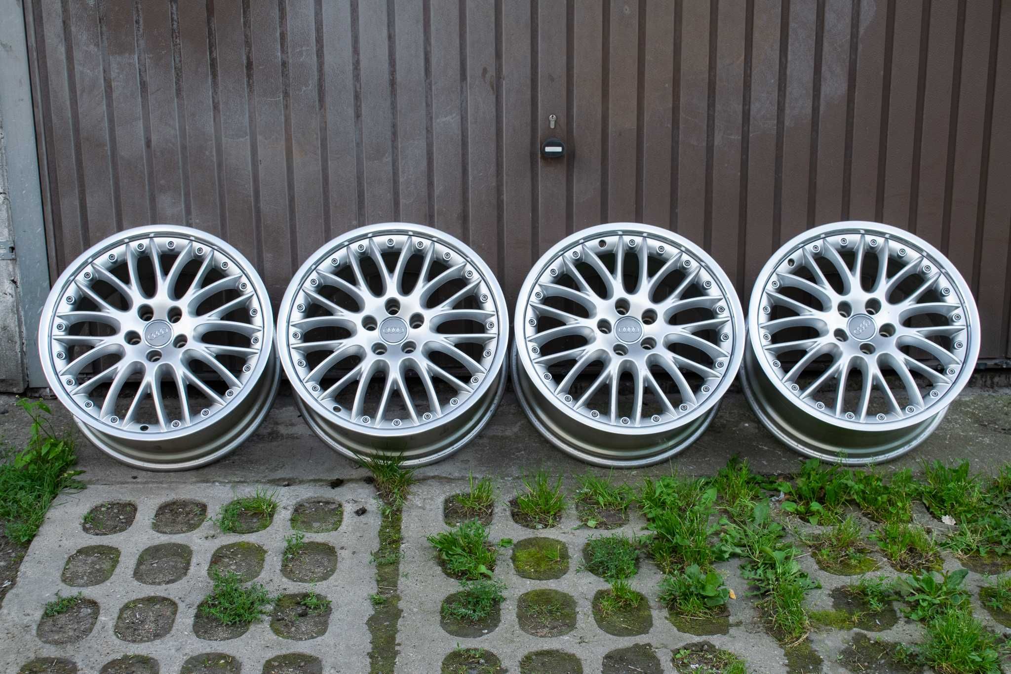 Felgi Speedline, 19", 5x112, skręcane, bdb. stan (BBS RS, OEM AUDI)