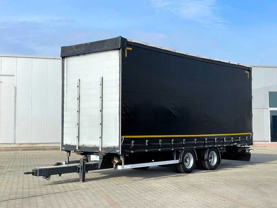 Konar PRZYCZEPA TANDEM / 7,75 M / SUWANY PODNOSZONY DACH / SALON PL  jumbo pierwszy właściciel salon polska