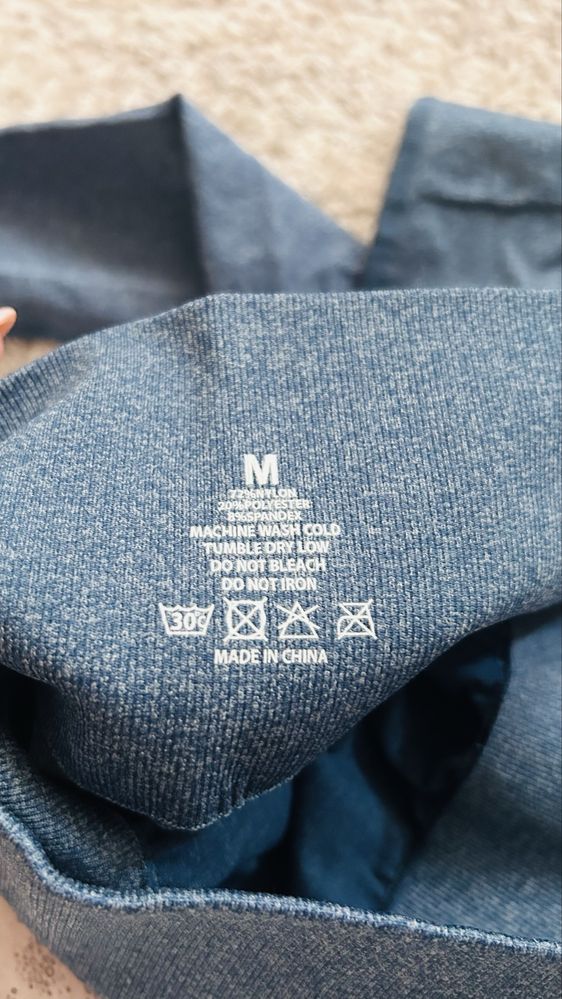 Bezszwowe legginsy Push Up