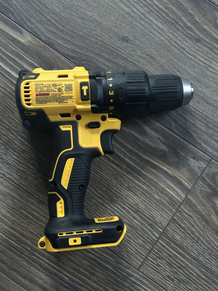 Акумуляторний шуруповерт Dewalt DCD778 20v