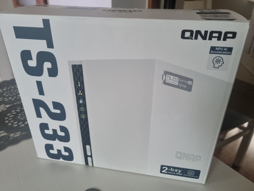 Serwer Qnap ts-233 nowy