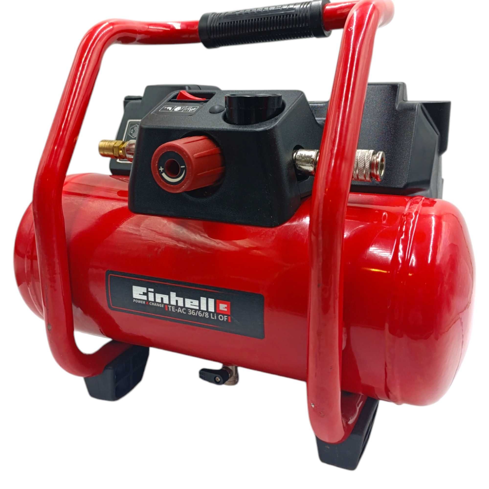 Kompresor akumulatorowy Einhell TE-AC 36/6/8 Li Solo 8 bar