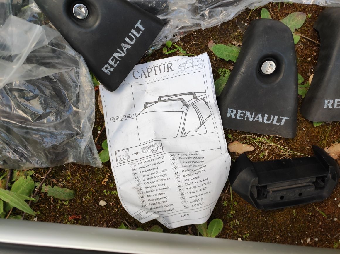 Barras de Tejadilho Renault Captur originais