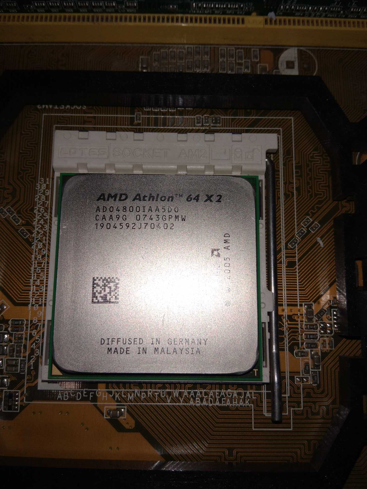 Комплект процесор Athlon X2 + материнка Asus M2A-VM  + пам'ять + кулер