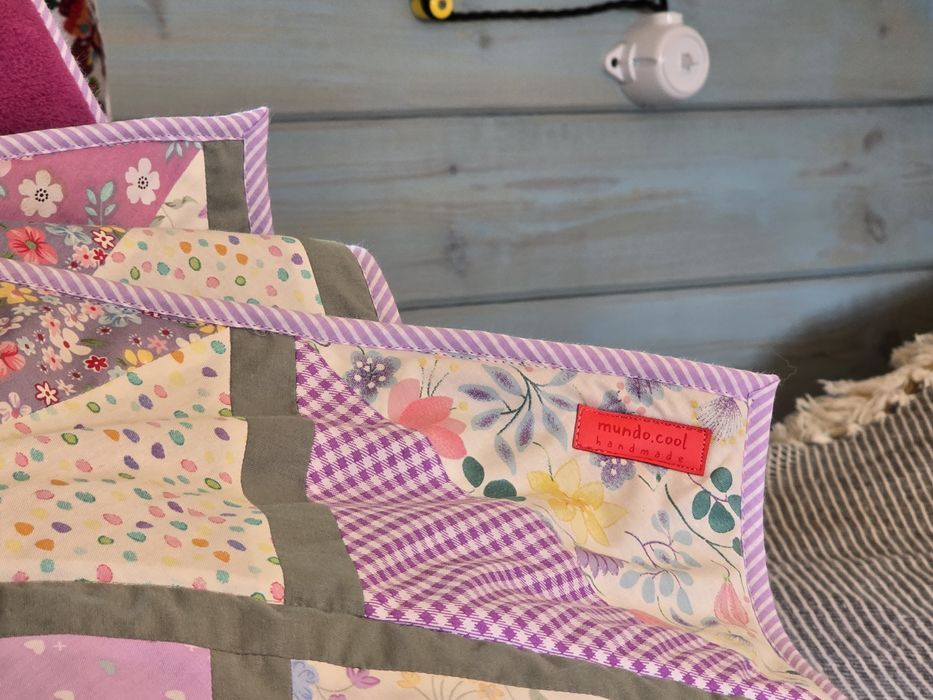 Patchwork Lavender handmade 155x105 cm