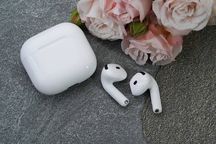 Навушники Наушники беспроводные AirPods 4 (2024) Lux с шумоподавлением