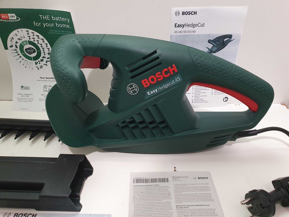 BOSCH EASY HEDGECUT 45 nożyce do zywopłotu do drzew Nowe sekator