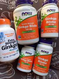 Гингко Билоба, вітаміни Гінгко білоба Ginkgo Biloba, Dr Best Now foods