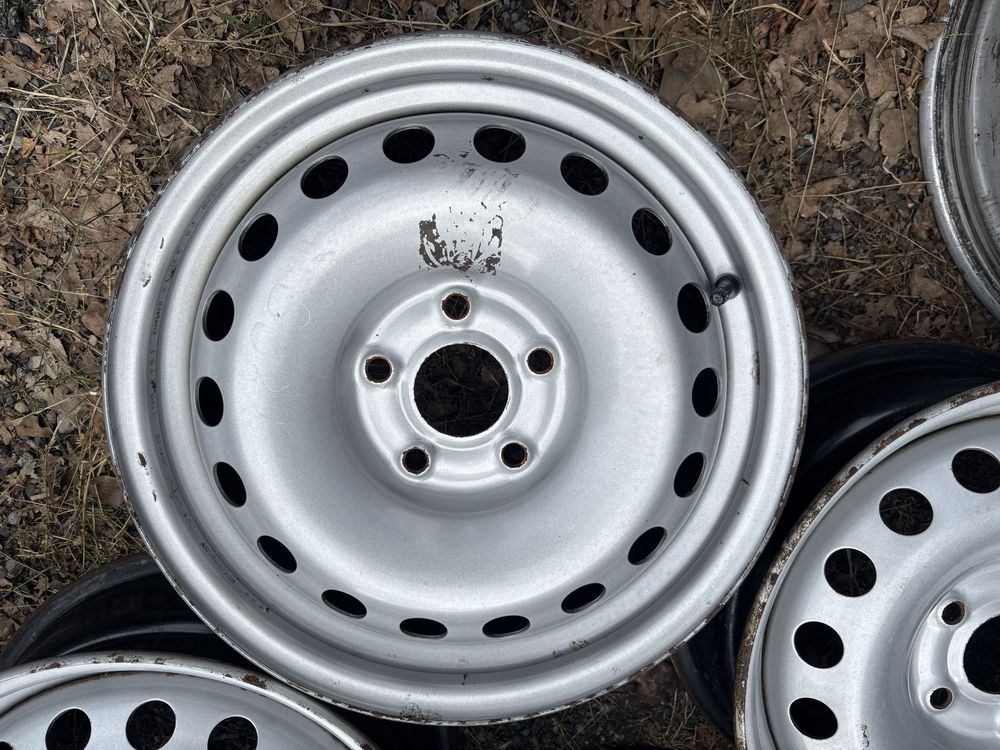 Komplet felg stalowych 15” 5x108 Renault TPMS