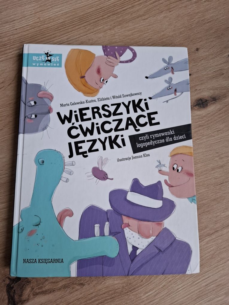 Książka Wierszyki ćwiczące języki