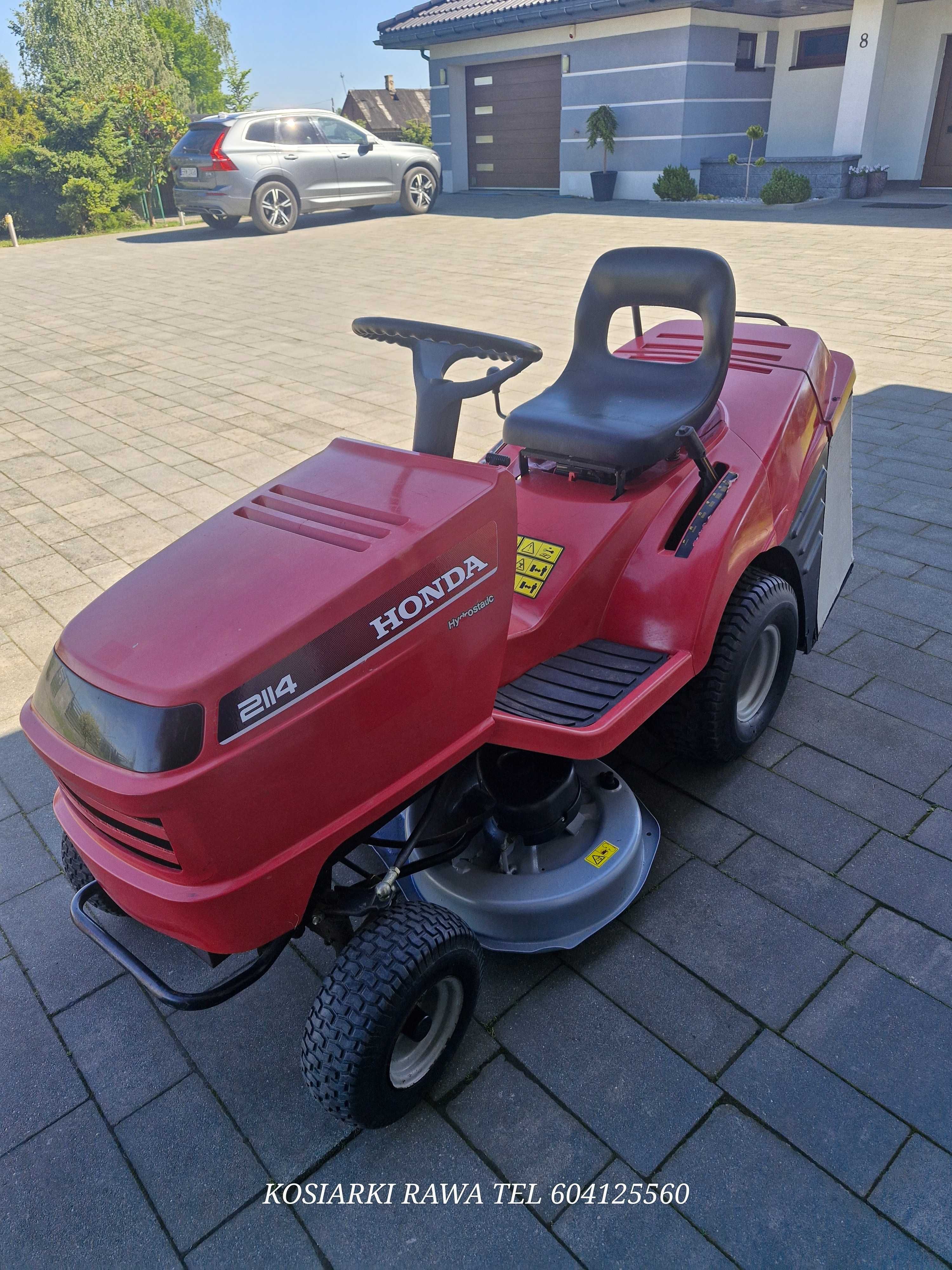 Kosiarka traktorek Honda 2114 14hp V2 pompa hydrostatic