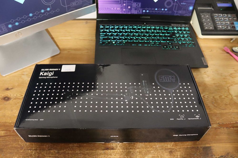 Silver Monkey X Mikrofon streamingowy Kaigi (4839)