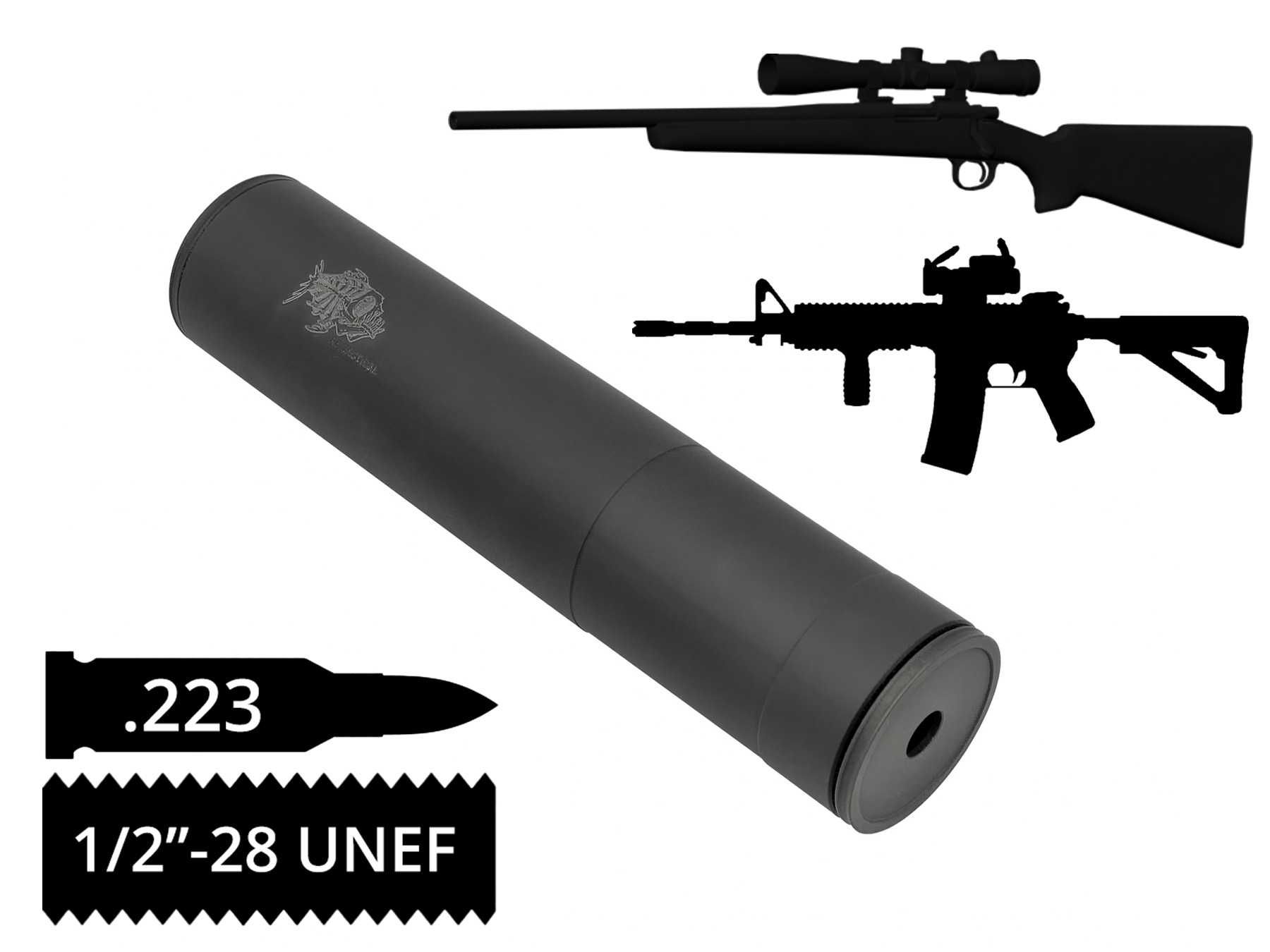 ПБС, глушник, саундмодератор AFTactical S44A AR-15 .223 (5.56мм)