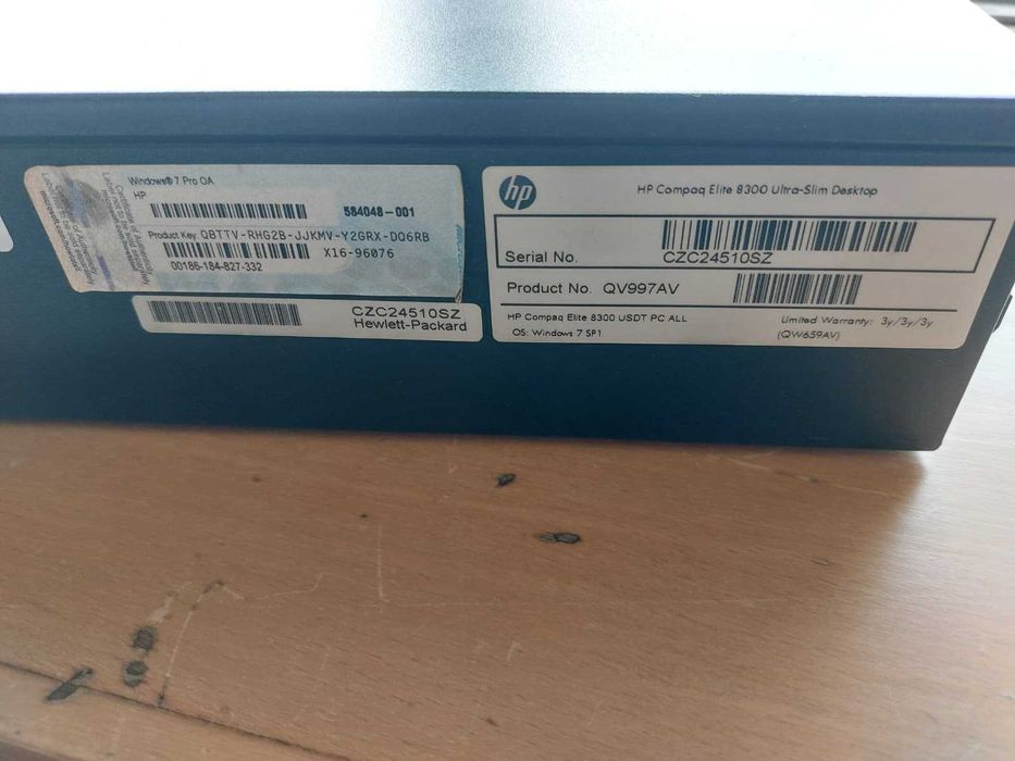 HP Compaq Elite 8300 Ultra-Slim Desktop