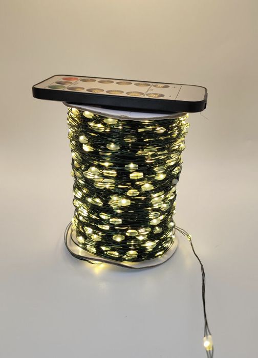 Гирлянда роса 30,50,100м Ялинка Польща мішура хвойна лапа гірлянда рос