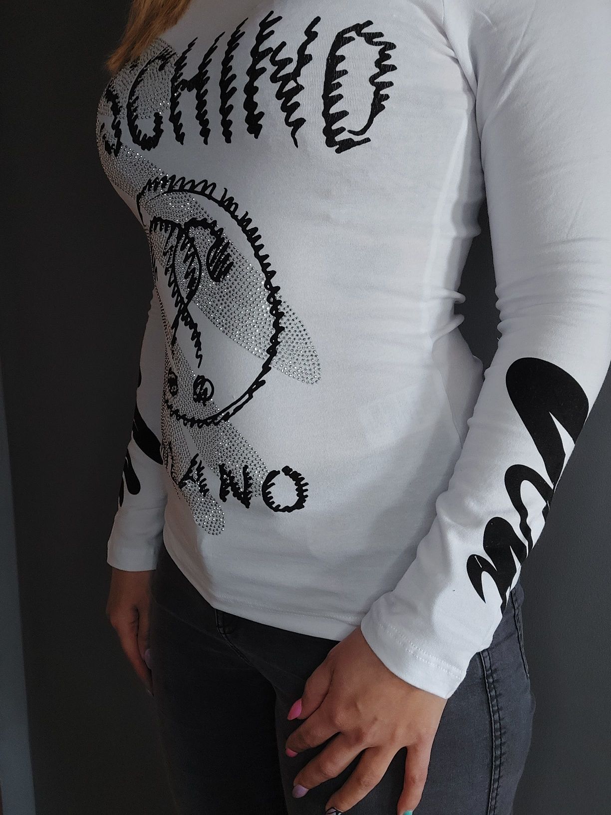Bluzka moschino longsleeve S i M