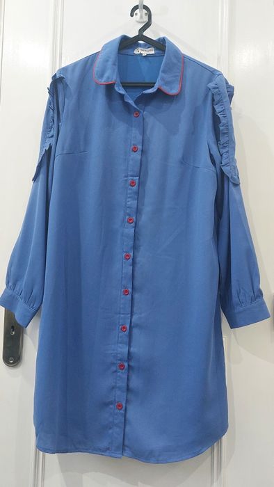 Vestido azul marca Minueto