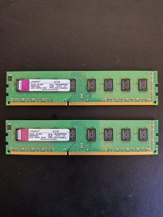 Kit Ram Kingston 8Gb (4Gbx2) 1333Mhz