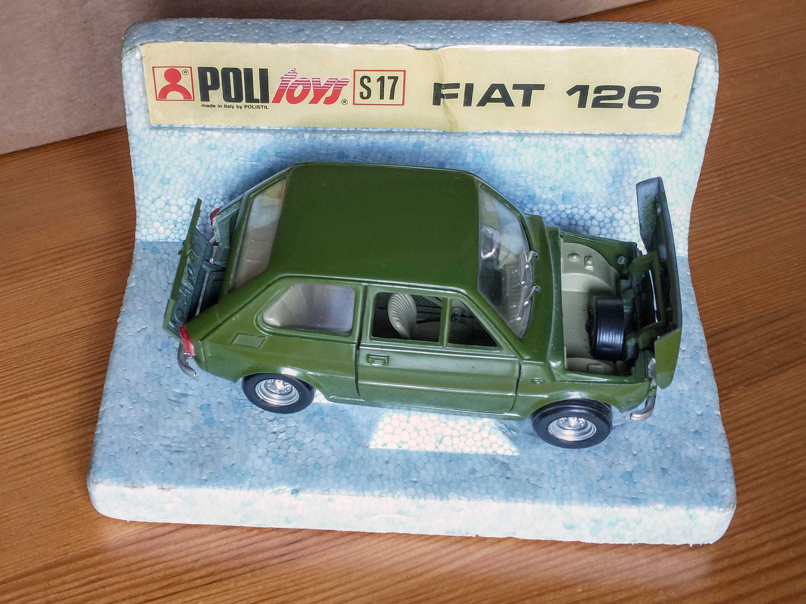 FIAT 126 Made in Italy, POLISTIL model kolekcjonerski.