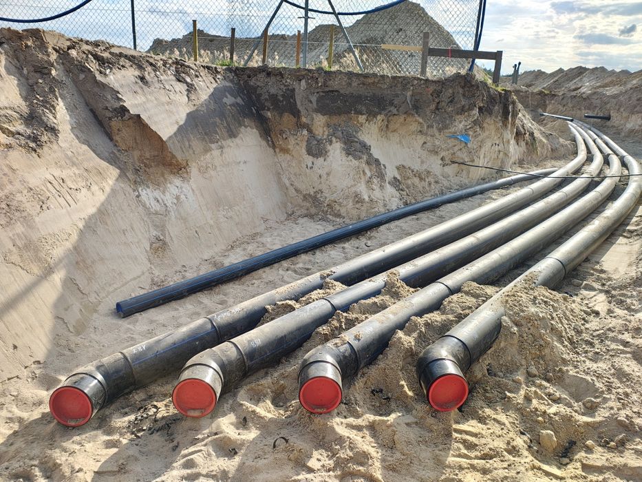 Usługi zgrzewania rur pe