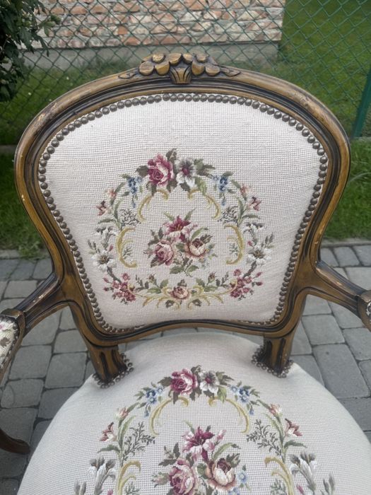 Крісло барокко гобелен стільці барокко