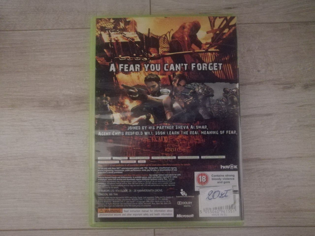 Gra Xbox 360 - Resident Evil 5