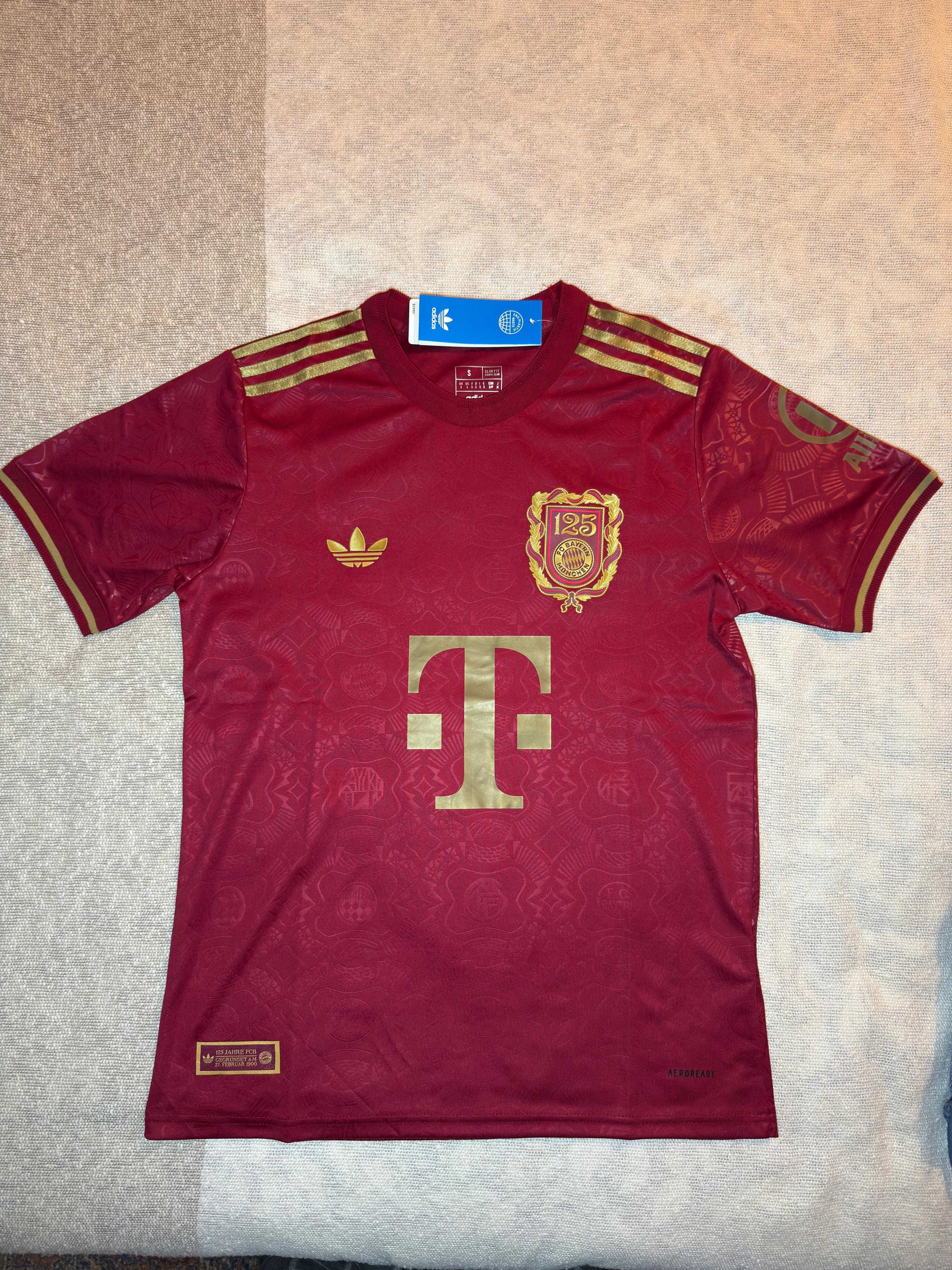 Camisola edição especial(125 anos)-Bayern Munich 2024/2025-Nova-Tam. S