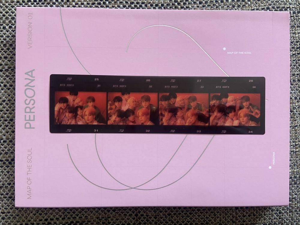 Album BTS Map of the Soul: Persona wersja 01 karta Jungkook