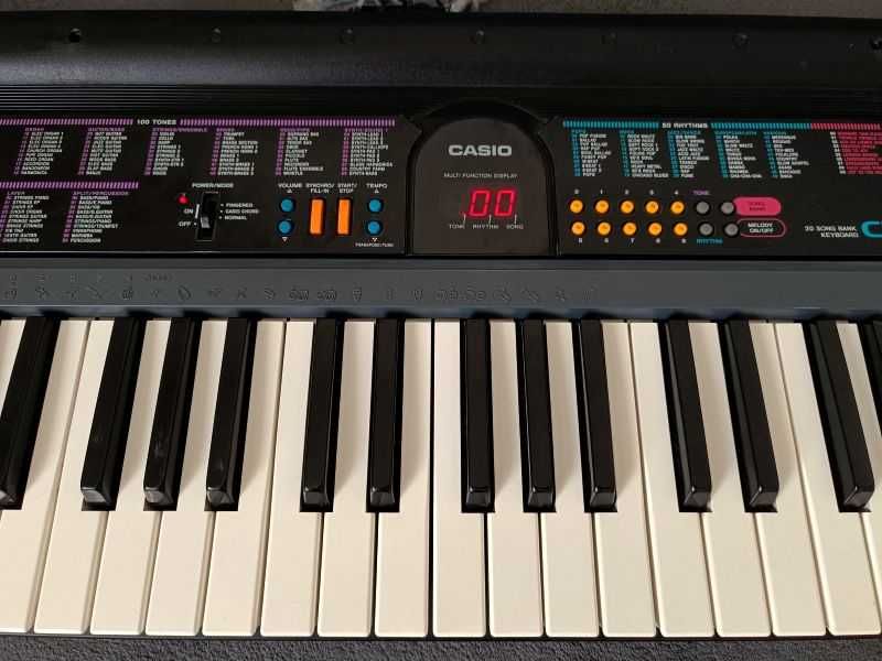 Casio CTK-480 Instrument Klawiszowy Keyboard z zasilaczem
