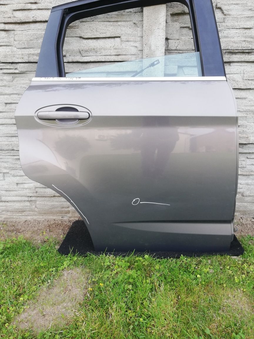 Drzwi prawe tylne prawy tył Ford C-max mk2 II kolor VA brązowe