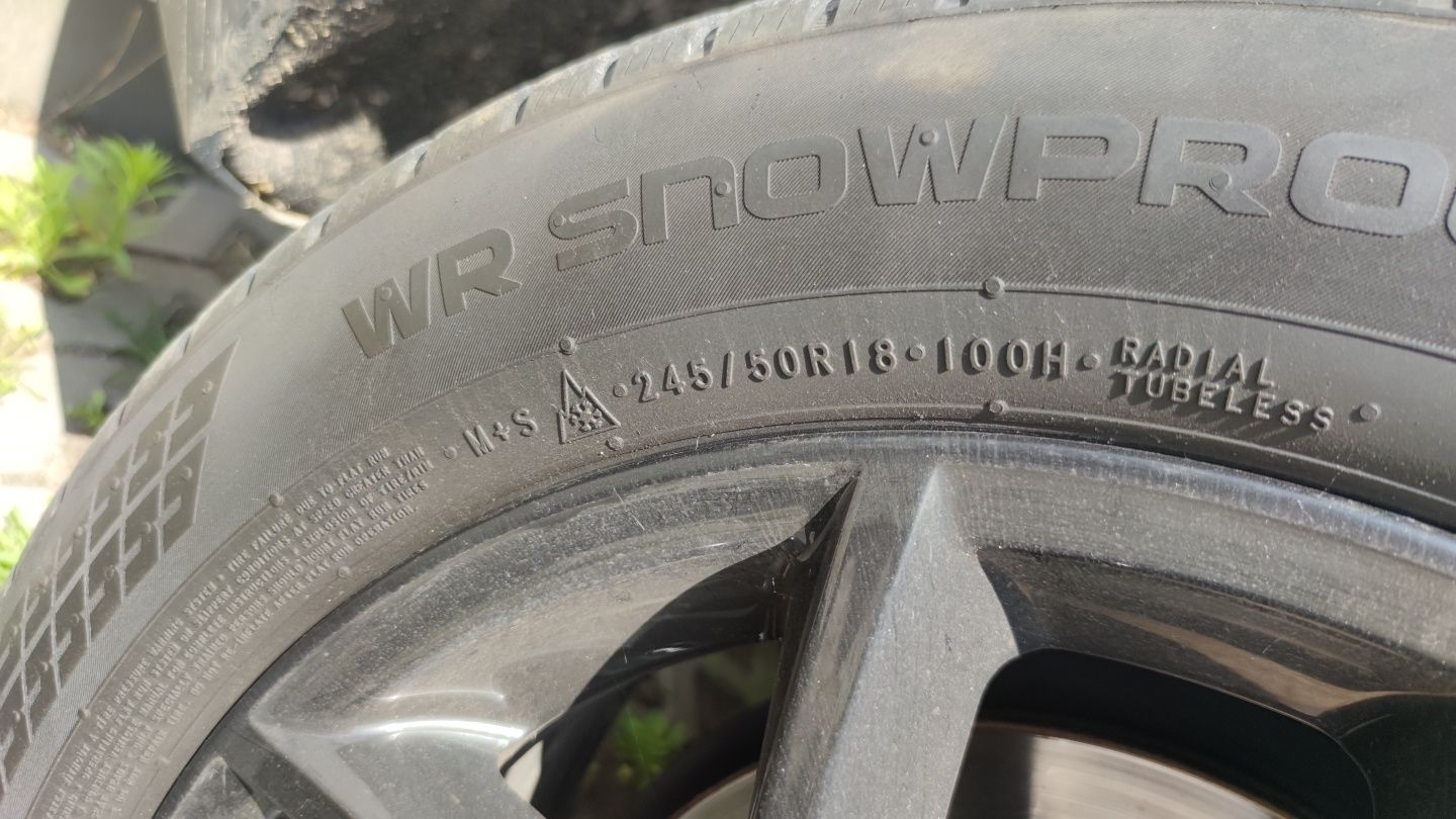 komplet 4 opon zimowych Nokian WR Snowproof