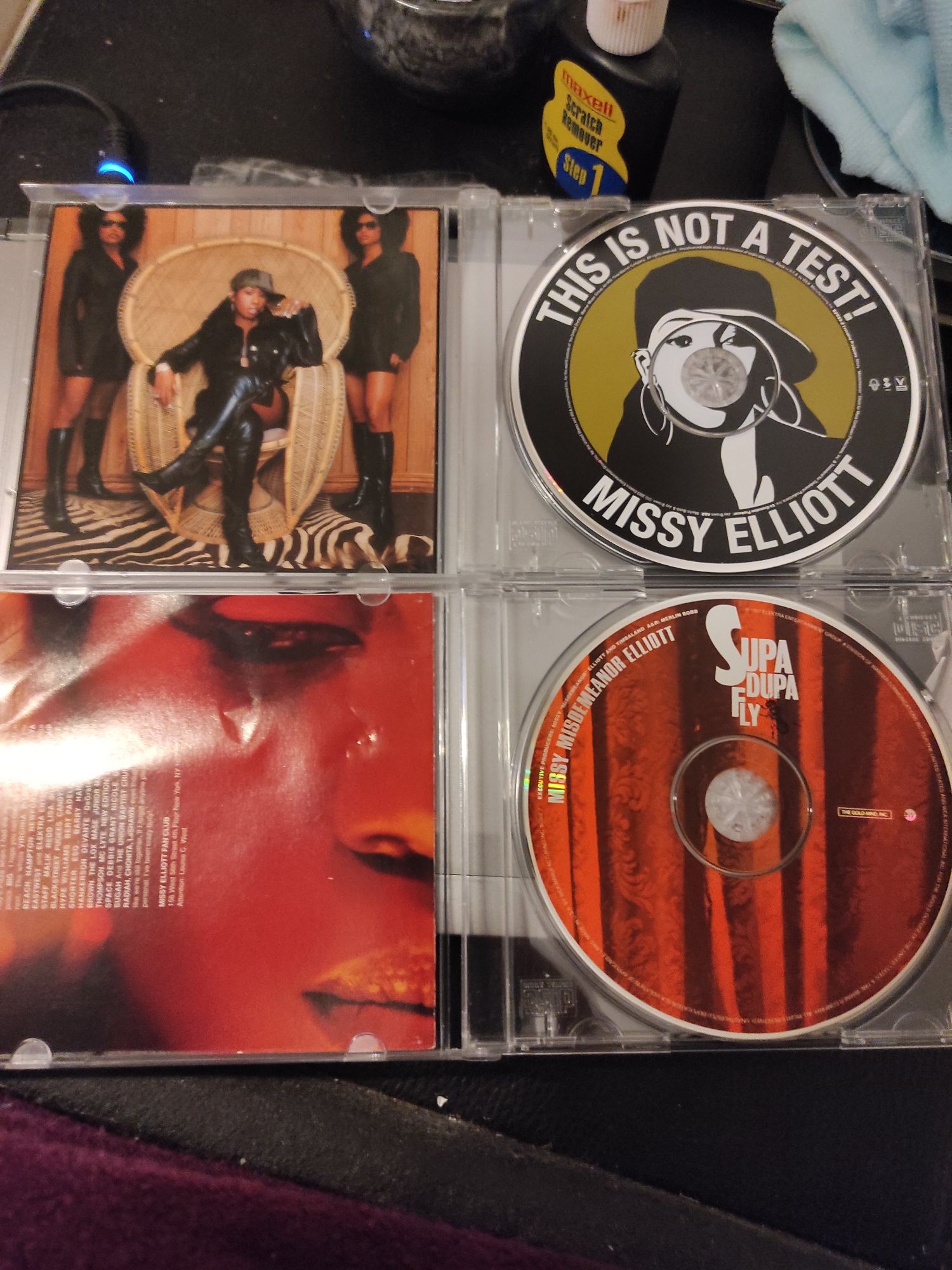 2x CD Missy Elliott - This is not a test , Supa Dupa Fly