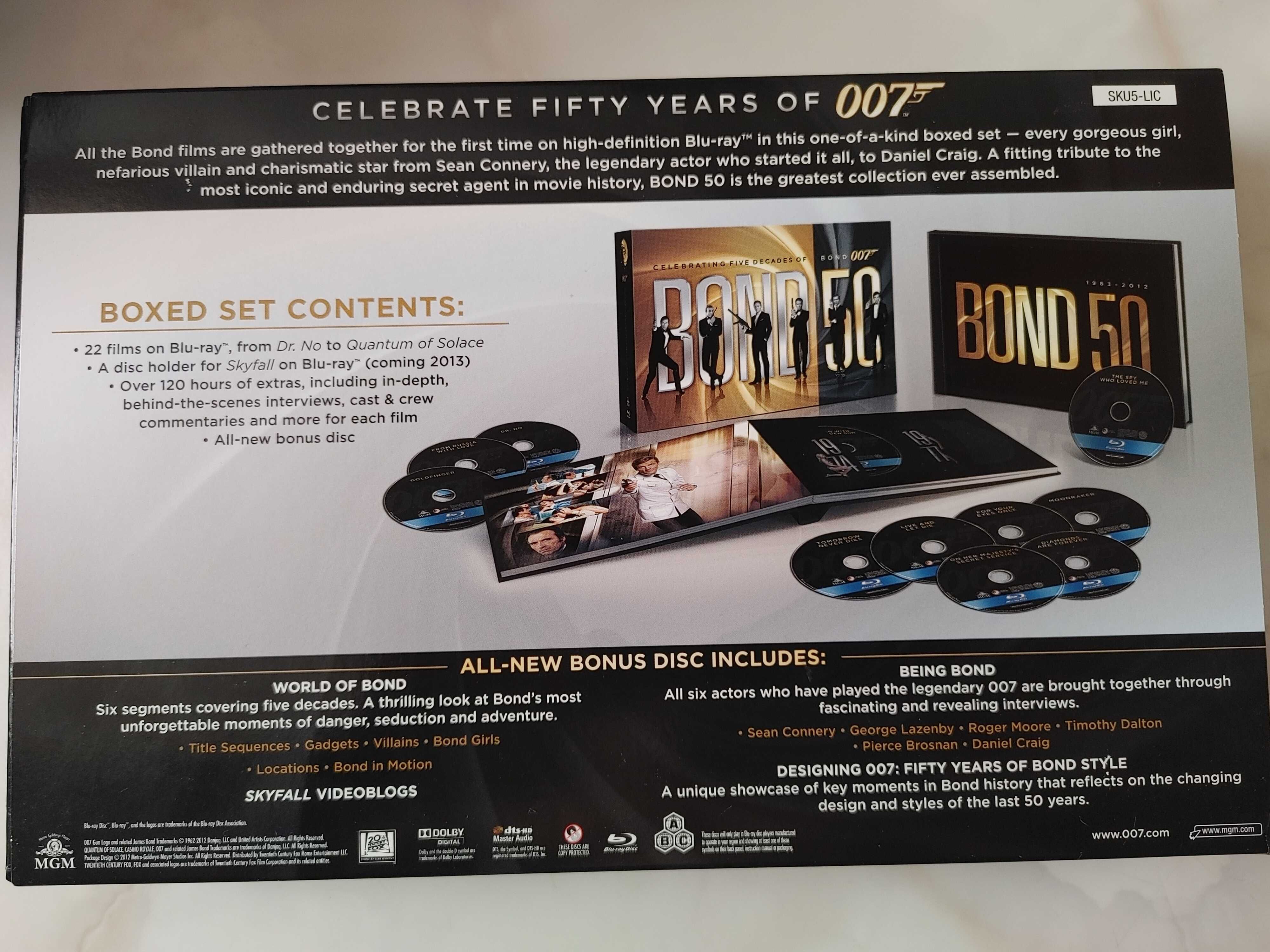 Celebrating Five Decades Of Bond 007
