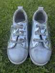 Srebrne brokat adidasy trampki 29