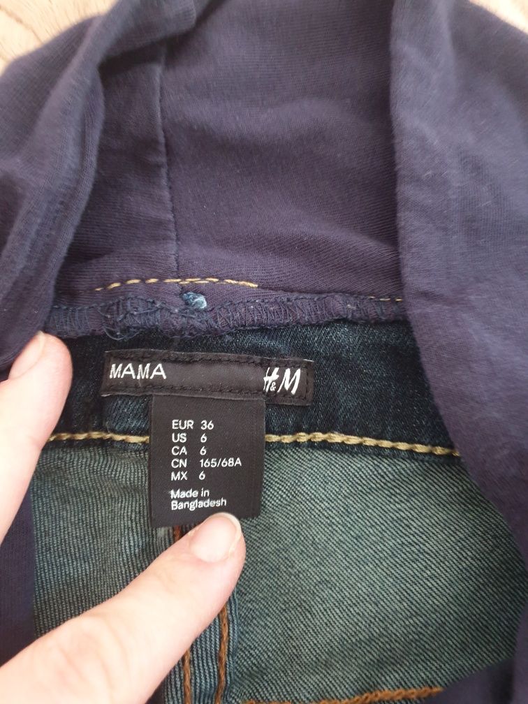 Spodnie ciążowe 36 S H&M Mama