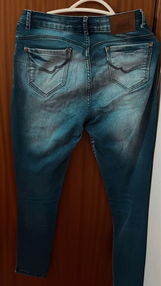 Calça ganga azul