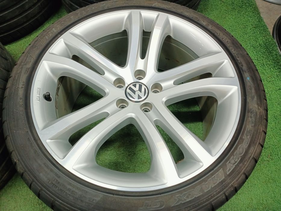 Koła 19" felgi 5x112 et33 opony 255/40/19 VW Tiguan R-line Wysyłka