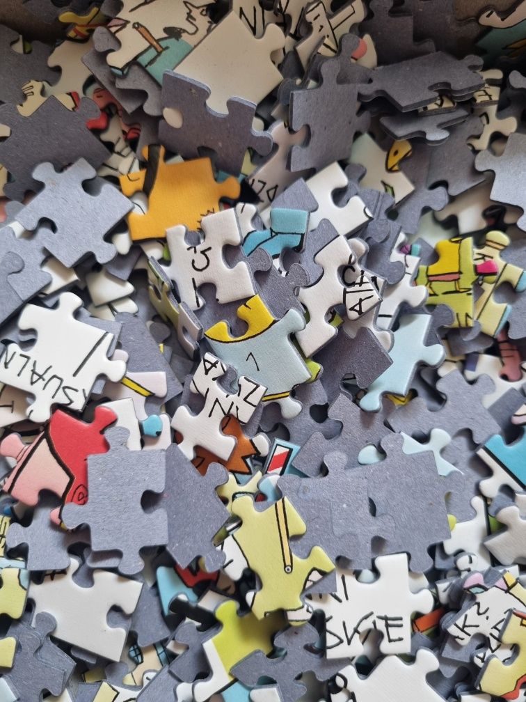 Puzzle 1000 elementów, A to Polska właśnie Andrzej Mleczko