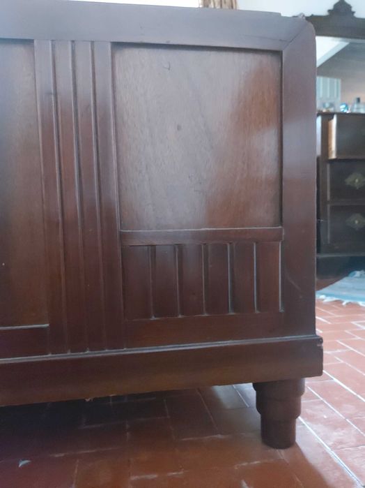 Camas em madeira maciça corpo e meio | 2 Solid wood half-length beds