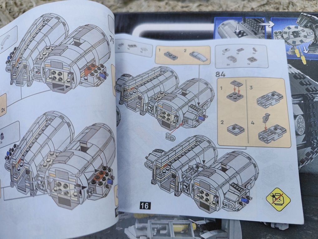 Klocki Star Wars Tie Bomber + pudełko