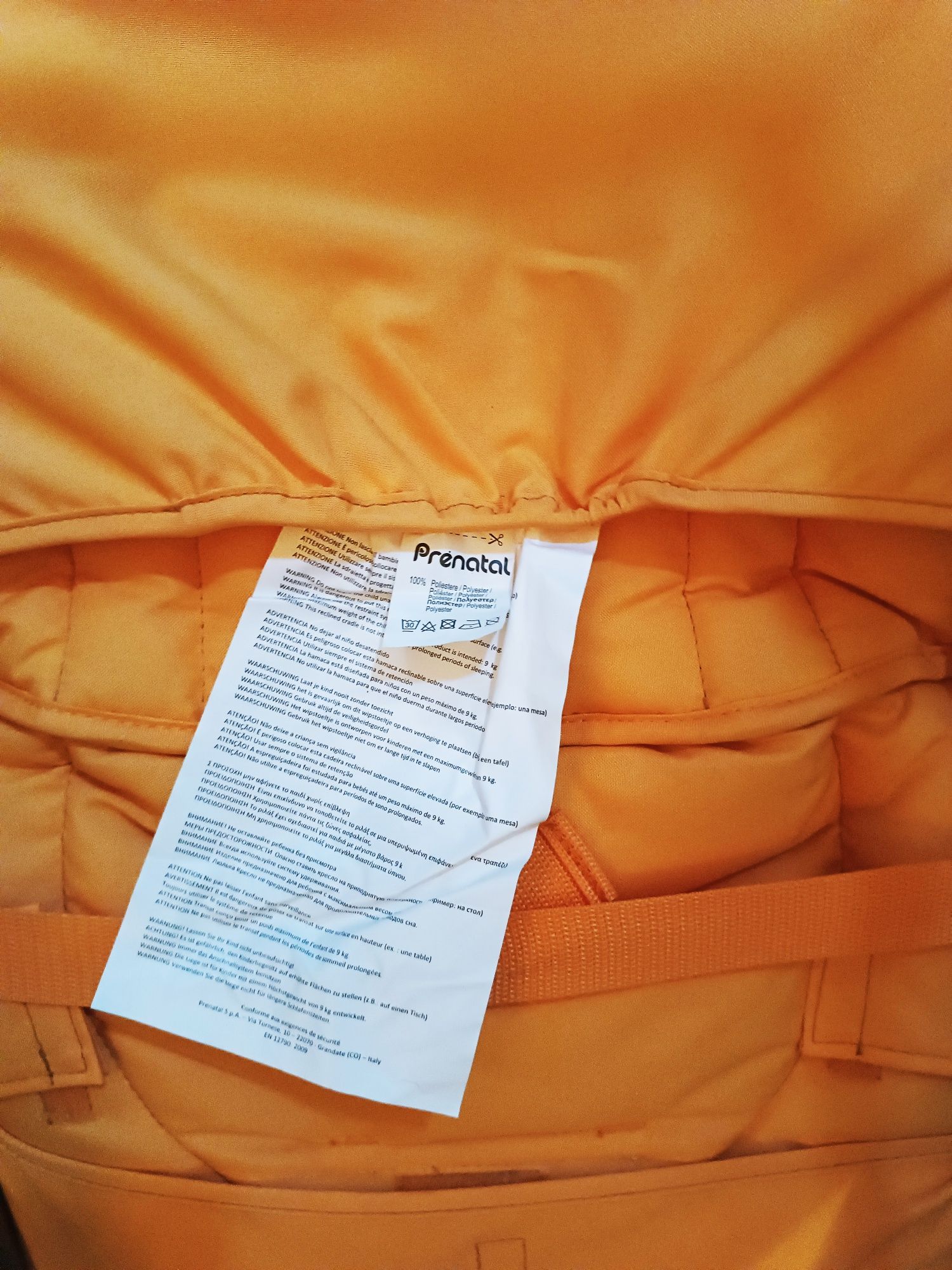 Espreguiçadeira para bebé