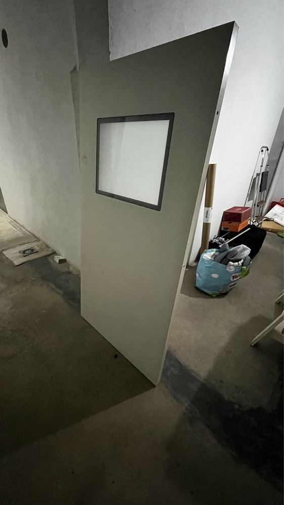 Estirador com mesa de luz Ikea
