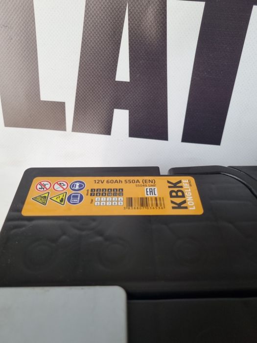 Akumulator KBK 60AH. 550A