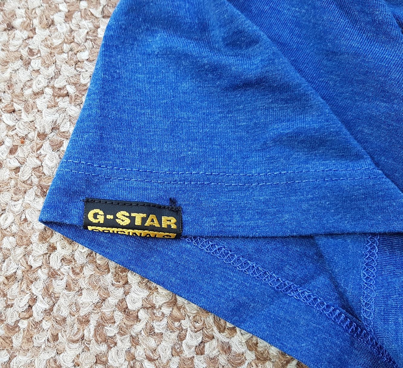G-STAR RAW футболка синяя Оригинал размер S