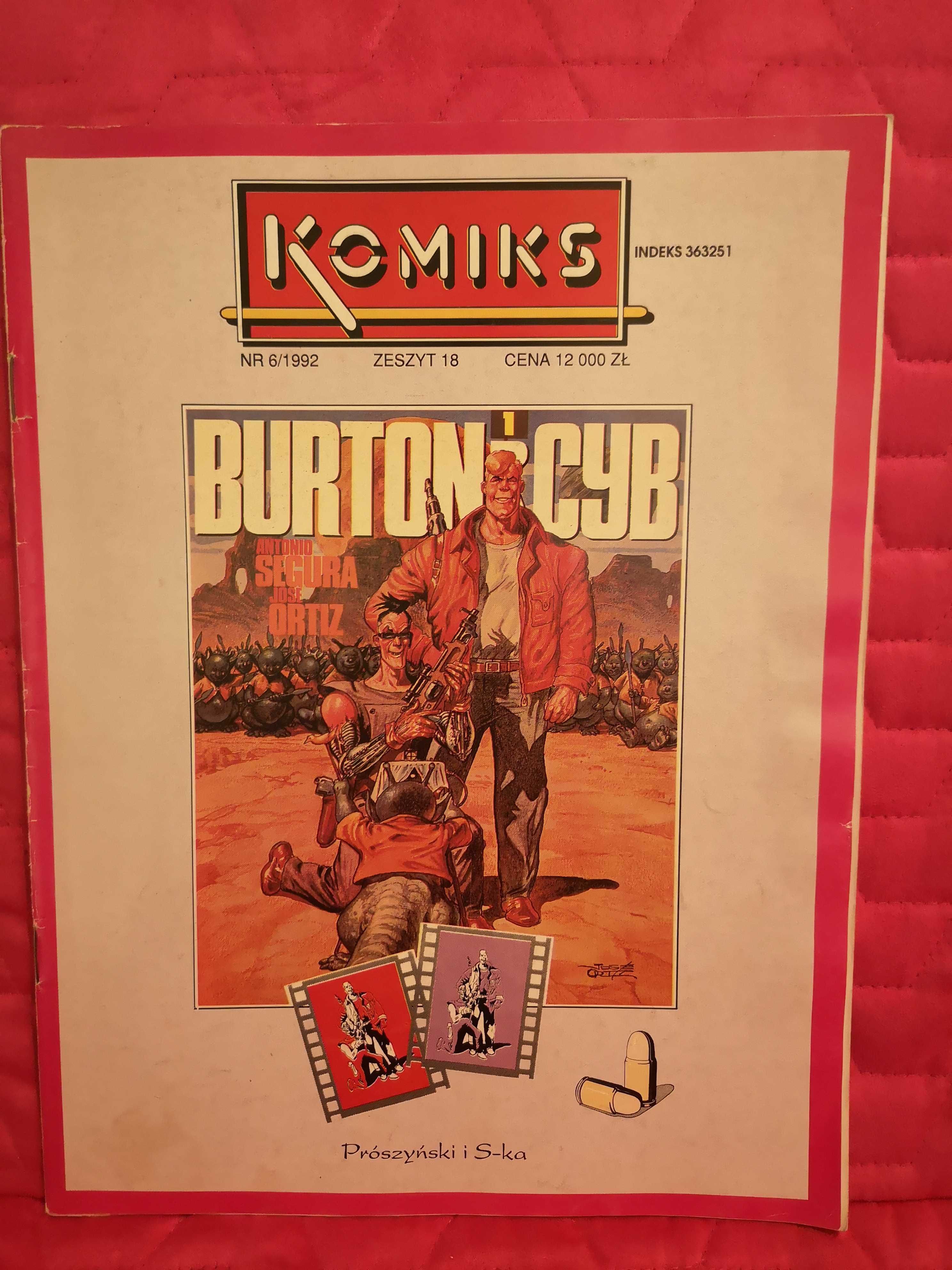 Burton i Cyb / Antonio Segura (rys.), Jose Ortiz (sc.) / KOMIKS