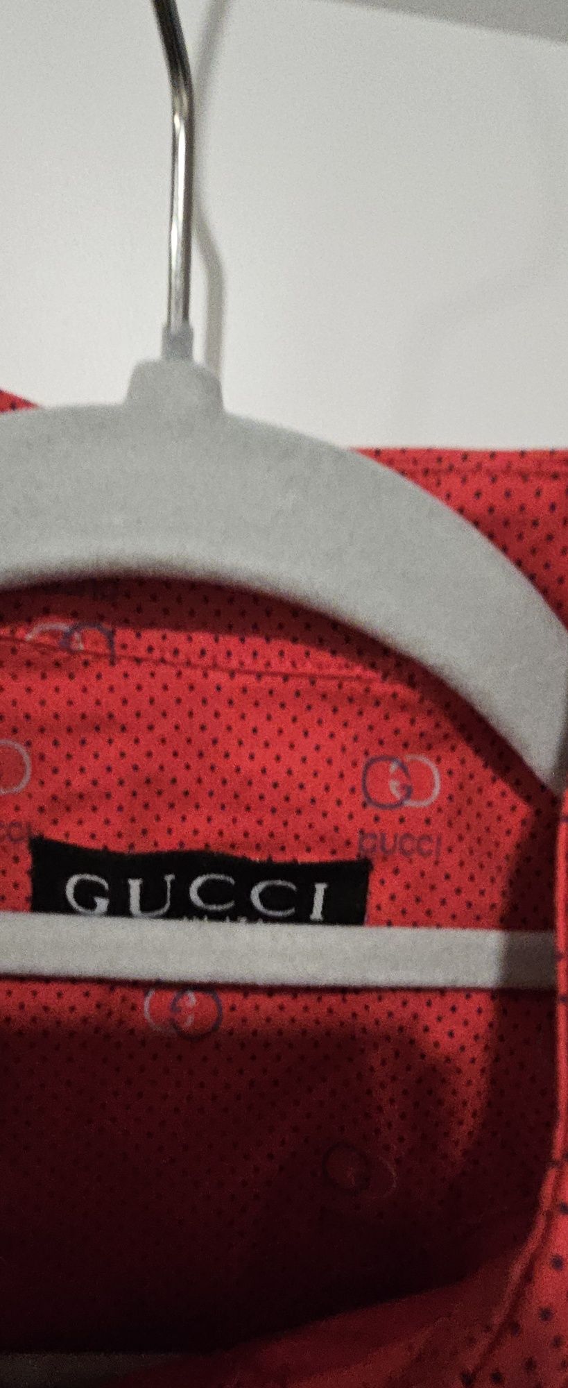 Koszula Gucci czerwona